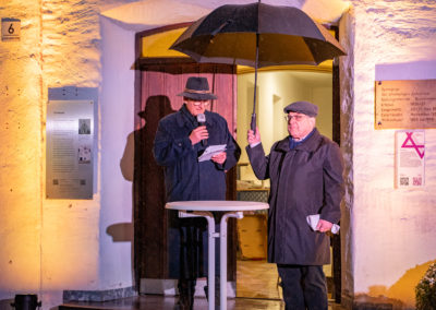 Gedenkfeier zum 80ten Jahrestag der Deportation am 1April22