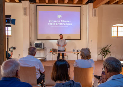Virtuelle Räume – reale Erfahrungen – Möglichkeiten der Digitalisierung und Virtualisierung am Lernort Buttenwiesen 21Juni22